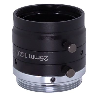 FA 25mm Machine Vision 1/1.8" Fixed Focus Lens Industrial Camera C-Mount Lens