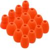 16pcs Lava Red Ear Tips Ear Buds Ear Gels Replacement for Beat s by dr dre Powerbeats Pro, JNSA Eartips Earbuds Eargels Compatible with Powerbeats Pro/Beat s X, SML and Double Flange, Lava Red view 1