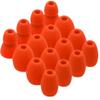 16pcs Lava Red Ear Tips Ear Buds Ear Gels Replacement for Beat s by dr dre Powerbeats Pro, JNSA Eartips Earbuds Eargels Compatible with Powerbeats Pro/Beat s X, SML and Double Flange, Lava Red view 3
