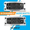Pyle 4-Channel Weather-Resistant Audio Amplifier System - 1200W Max Bridged, 800W Max Stereo Designed For ATV, UTV, 4X4, Jeep, Motorcycle and Marine, and any other Weather Resistant Application view 3