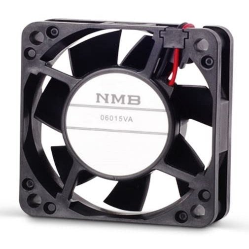 06015VE-24P-CT-00, DC Fans Fan, IP68/IP69K Rated, 60x15mm, 24VDC, 19.42CFM, 36.5dBA, 5600RPM, 67.7Pa