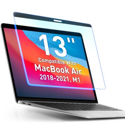 VINTEZ Magnetic Blue Light Screen Protector Compatible With MacBook Air 13" 2018, 2019, 2020, 2021, M1 Anti Blue Light Blocking Filter for Laptop