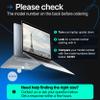 Magnetic Privacy Screen Compatible with MacBook Pro 16" 2019, 2020 Anti-Blue Light Laptop Screen Protector Filter Blue Light Blocking Filter view 2