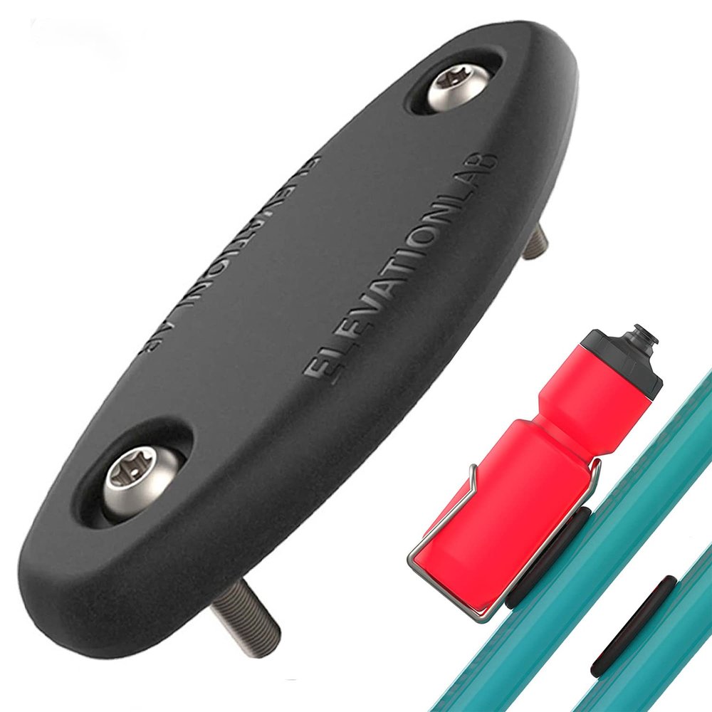Elevation Lab AirTag (Gen 1 & 2) Bike Security Mount - TagVault - The Waterproof AirTag Bike Holder | Hidden Under Bottle Cage or Alone | Security Screws with Driver