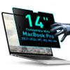 Magnetic Privacy Screen Compatible with MacBook Pro 14" 2021, 2022, 2023, 2024, 2025, M1, M2, M3, M4, M5 Anti-Blue Light Laptop Screen Protector Filter Blue Light Blocking Filter view 1