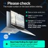Magnetic Privacy Screen Compatible with MacBook Pro 14" 2021, 2022, 2023, 2024, 2025, M1, M2, M3, M4, M5 Anti-Blue Light Laptop Screen Protector Filter Blue Light Blocking Filter view 2