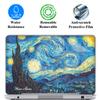 Meffort Inc Personalized Laptop Skin Sticker Cover Art Decal with Wrist Pad, Customize Your Text (14-14.5 Inch, The Starring Night) view 2