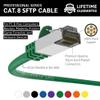 InstallerParts Ethernet Cable CAT8 Cable 4 FT - Green - Professional Series - 40Gigabit/Sec Network/High Speed Internet Cable for Router, Server, Gaming/2000 MHz, 26AWG view 2