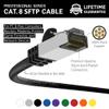 InstallerParts Ethernet Cable CAT8 Cable 4 FT - Black - Professional Series - 40Gigabit/Sec Network/High Speed Internet Cable for Router, Server, Gaming/2000 MHz, 26AWG view 2