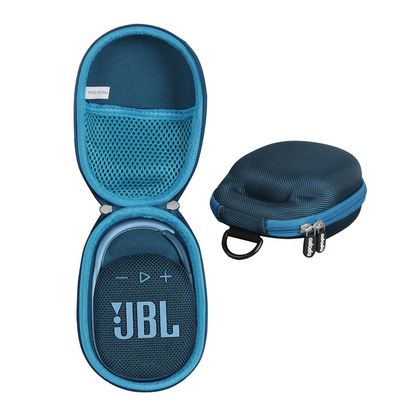 Adada Travel Case for JBL Clip 4/JBL Clip 5 - Portable Mini Bluetooth Speaker (Dark Blue)