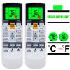 Replacement Remote Control for AR-RAH2U A/C Unit ASU9RLS ASU9RLS2 ASU12RLS ASU12RLQ ASU15RLQ ASU18RLQ AUU7RLF MW30CF MW30CG view 2