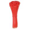 Xeahung Red Nylon Cable Ties Heavy Duty Zip Ties for Office Cable Ties 10 Inch Wire Ties 120 Pcs (10 inches, Red) view 1