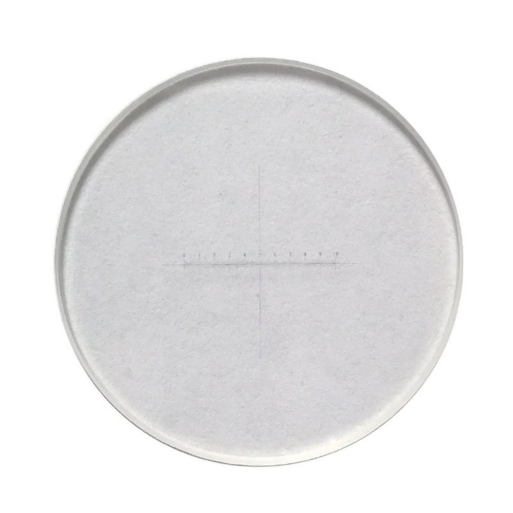 Microscope Kit DIV 0.1mm Microscope Ocular Micrometer Measuring Glass Diameter 19mm 23mm 27mm Microscope Lens Adapters (Color : Diameter 22.5 mm)