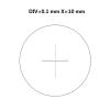 Microscope Kit DIV 0.1mm Microscope Ocular Micrometer Measuring Glass Diameter 19mm 23mm 27mm Microscope Lens Adapters (Color : Diameter 22.5 mm) view 2