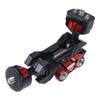 FEICHAO Elastic Magic Arm Clamp with 360 Degree Dual Ball Head Compatible with Sony A7C, Fuji XT4, F5Pro Universal Monitor (A-Position 3/8 to 1/4,Black Red) view 2