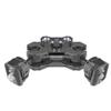 FEICHAO Elastic Magic Arm Clamp with 360 Degree Dual Ball Head Compatible with Sony A7C, Fuji XT4, F5Pro Universal Monitor (A-Position 1/4 to 3/8,Grey) view 1