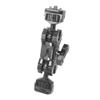 FEICHAO Elastic Magic Arm Clamp with 360 Degree Dual Ball Head Compatible with Sony A7C, Fuji XT4, F5Pro Universal Monitor (A-Position 1/4 to 3/8,Grey) view 2