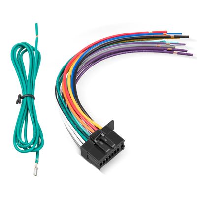 NuIth 16 Pin Pioneer Radio Stereo Wiring Harness Power Speaker Plug DVD Power Cord Replacement for Pioneer DEH AVH AVIC MVH FH SPH AVH4000NEX AVH-4100NEX AVIC-6100NEX