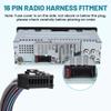 NuIth 16 Pin Pioneer Radio Stereo Wiring Harness Power Speaker Plug DVD Power Cord Replacement for Pioneer DEH AVH AVIC MVH FH SPH AVH4000NEX AVH-4100NEX AVIC-6100NEX view 2