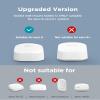 Wall Mount Holder for eero 6(NOT for eero 6+), Router Mesh Wi-Fi System, Stand Bracket for eero 6 Extender, The Simplest Outlet Wall Mount Holder No Messy Wires Space Saving White(3 Pack) view 2