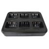 Fumei Six Way Universal Charger 6 Unit Rapid Charger Compatible with Motorola XiRP8268 XiRP8200 XiRP8208 DP3600 DP3601 DGP6150 DGP6150+ view 1