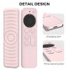 AhaStyle Protective Case for 2021 Apple TV Siri Remote 4k, Anti-Slip Silicone Cover Skin Compatible with Apple TV Remote/Siri Remote [2nd Generation](Pink) view 3