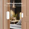 2 Pack WiFi Door Sensor: Window Contact Sensor, Free App Alerts, Programmable with Tuya/Smart Life Devices for Home Security & Smart Home Automation, Compatible with Alexa & Google Assistant view 4