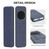 AhaStyle Protective Case for 2021 Apple TV Siri Remote 4k, Anti-Slip Silicone Cover Skin Compatible with Apple TV Remote/Siri Remote [2nd Generation] (Midnight Blue) view 3