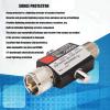 ASHATA Protector,PL259 Female to PL259 Male Arrestor Protector Coaxial Arrester for Building Antenna,400W DC~1000MHz 50 Ohm view 2