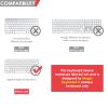 Acogedor Keyboard Case, PU Leather Keyboard Sleeve Bag Case Suitable for Magic Keyboard 2, Not Included Keyboard, 30x14x1cm (Black) view 2