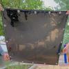 KOOEIN Transparent Waterproof Tarpaulin Black,Tear Resistant Tarp,Plastic Tarpaulin,Transparent Tarp for Patio,Greenhouse,Garden,Party,Foldable Protective Tarpaulin,1x0.5m/3.3x1.6ft view 3