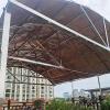 KOOEIN Transparent Waterproof Tarpaulin Black,Tear Resistant Tarp,Plastic Tarpaulin,Transparent Tarp for Patio,Greenhouse,Garden,Party,Foldable Protective Tarpaulin,1x0.5m/3.3x1.6ft view 4