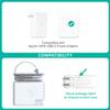 TATOFY Case for Apple 140w Charger Macbook140w Charger Case Organizer Travel Cord Organizer MacBook Accessories (for Apple 140W USB-C Power Adapter) view 2