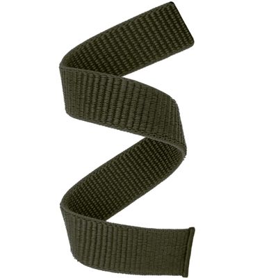 Abanen Hook and Loop Quick Dry Watch Band for Fenix 7X / 6X / 5X, 26mm Woven Nylon Ultralight Sport Wristband Strap for Garmin Fenix 6X Pro/Sapphire, 5X Plus, Enduro (Green)