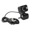 01 02 015 PC Camera, Small Angle Adjustable Portable Webcam Plug and Play with 3.5mm Audio Port for Online Teaching for Video Conferencing view 1