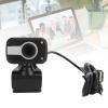 01 02 015 PC Camera, Small Angle Adjustable Portable Webcam Plug and Play with 3.5mm Audio Port for Online Teaching for Video Conferencing view 3