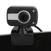 01 02 015 PC Camera, Small Angle Adjustable Portable Webcam Plug and Play with 3.5mm Audio Port for Online Teaching for Video Conferencing view 4