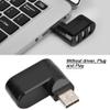 01 02 015 USB 2.0 Hub, Multi Port Hub ABS for PC for Laptop(Black) view 2