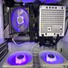 AVGPC Mini Gaming PC AMD 4.6 GHz Max Boost AMD Ryzen 7 5700G 8-Core CPU with Radeon Graphics Cools with Gaming Cooler 16GB DDR4 3200, White1TB m.2 NVMe SSD, WiFi & Win 10 view 2