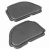 SHMT Metal Mesh Replacement Front Speaker Grill Cover Trim for Harley Road Glide FLTRX FLTRU Models 1998-2013, Black, 1pair view 3