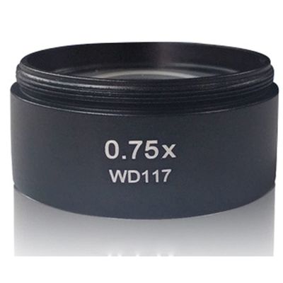 Microscope Accessories Kit WD120 WD160 WD30 0.3X 0.5X 0.7X 0.75X 1X 1.5X 2X Trinocular Stereo Microscope, Auxiliary Objective Lens 48mm Thread Microscope Slides (Color : 2X)