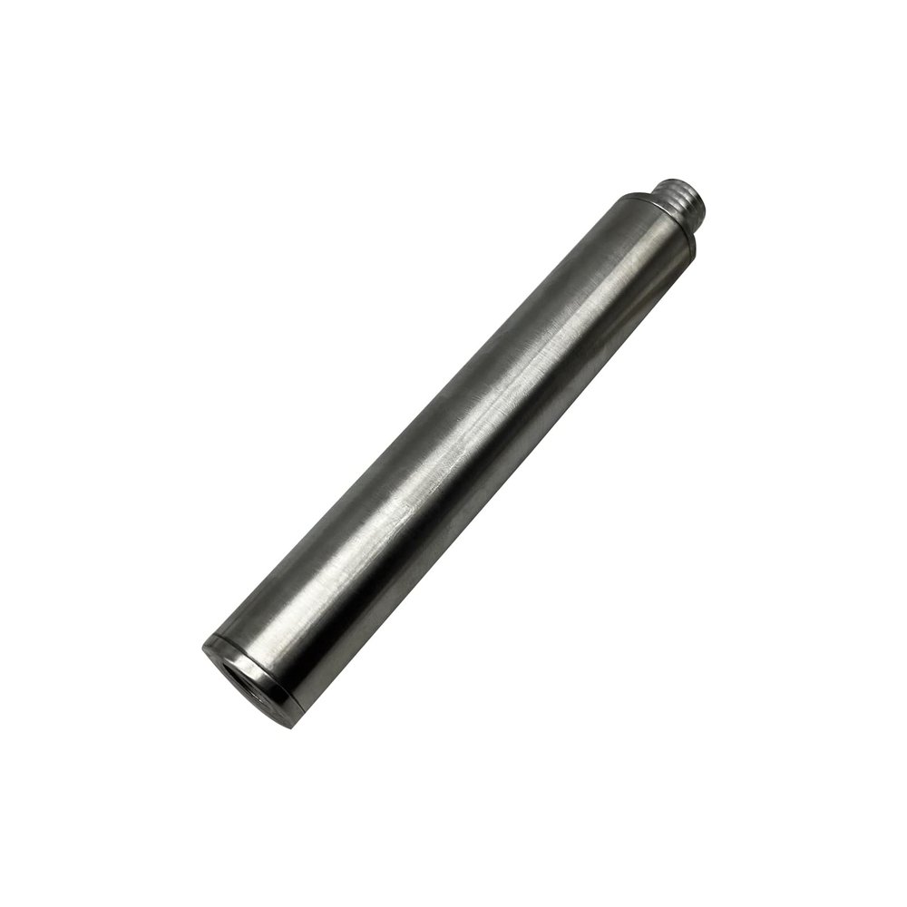 15CM Extension Pole Silver 5/8 x 11 Thread for Prism GPS GNSS Surveying Pole Antenna Extend Section