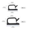 XHF 5/8 Adhesive Cable Wire Clips Black 60pcs, Cable Staples Outdoor Cable Management Wire Organizer Cord Holder for Under Desk, Car, Wall, TV PC Ethernet Cable view 2