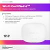 HPE Networking Instant On Access Point AP25 4x4 WiFi 6 Indoor Wireless Access Point | Power Source Included | US Model (R9B32A) view 4