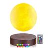 Vnemofey Levitating Moon Lamp, Floating 3D Printed Magnetic Levitation,Rotating Moon Display Mode Mood Light Touch, Levitate & Rotate in Air, Cool Home and Office Decor,16 Colors view 1