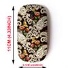 2.4G Wireless Mouse with Cute Pattern Design for All Laptops and Desktops with Nano Receiver - Beige Swirls Paisley view 2