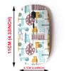 2.4G Wireless Mouse with Cute Pattern Design for All Laptops and Desktops with Nano Receiver - Art Supplies Flat view 2