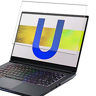 Puccy Tempered Glass Screen Protector Film, compatible with Dospara GALLERIA UL7C-R36 R37 15.6" Laptop (Active Area Cover Only) Protective Protectors Guard