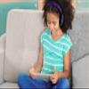 eKids Karmas World Bluetooth Headphones, Wireless Headphones with Microphone Includes Aux Cord, Kids Earphones for School, Home, or Travel view 4