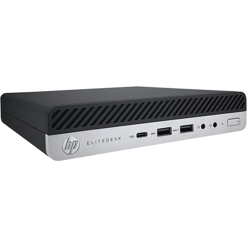 HP EliteDesk 800 G4 Mini Intel Core i7-8700T 2.4 GHz, 16GB RAM, 500GB M.2-NVMe, Windows 11 64bit (Renewed)